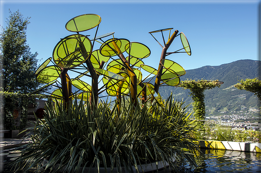 foto Giardini Trauttmansdorff - Giardino degli Innamorati e binocolo di Matteo Thun